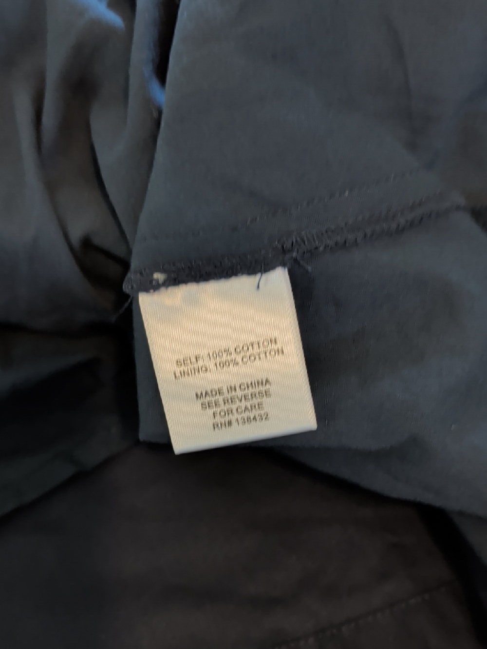 Retro Housewife Navy Swing halter Dress with Teal Buttons and Pockets XL - Picture 11 of 11